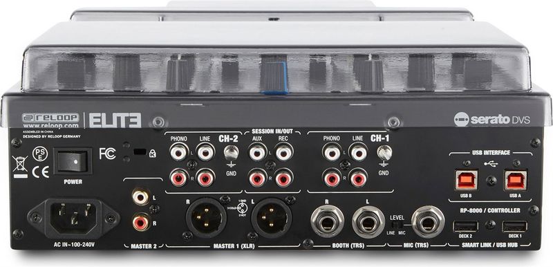 Decksaver Skyddslock till Reloop Elite