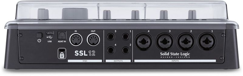 Decksaver Skyddslock till Solid State Logic SSL 12