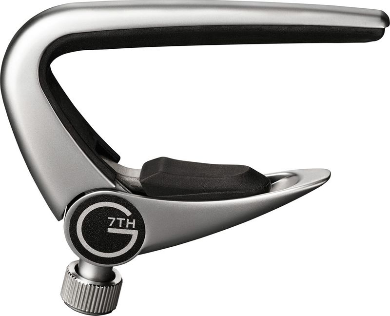 G7th Newport Capo Classical Silver