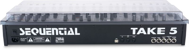 Decksaver Skyddslock till Sequential Take 5 & Oberheim TEO-5 (Soft-Fit)