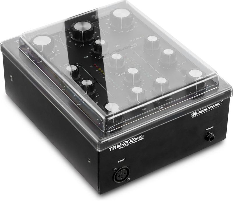 Decksaver Skyddslock till Omnitronic TRM-202