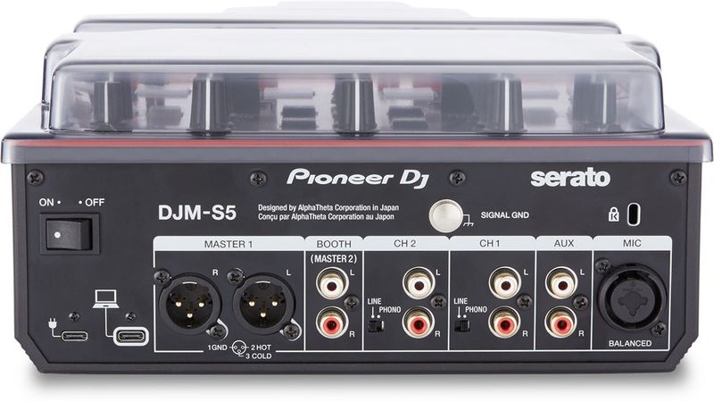 Decksaver Skyddslock till Pioneer DJ DJM-S5