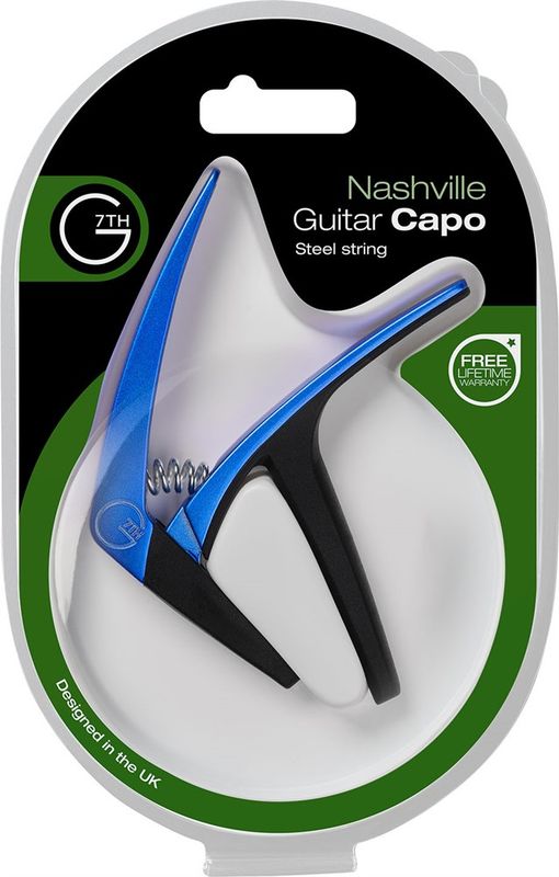 G7th Nashville Capo 6 String Blue