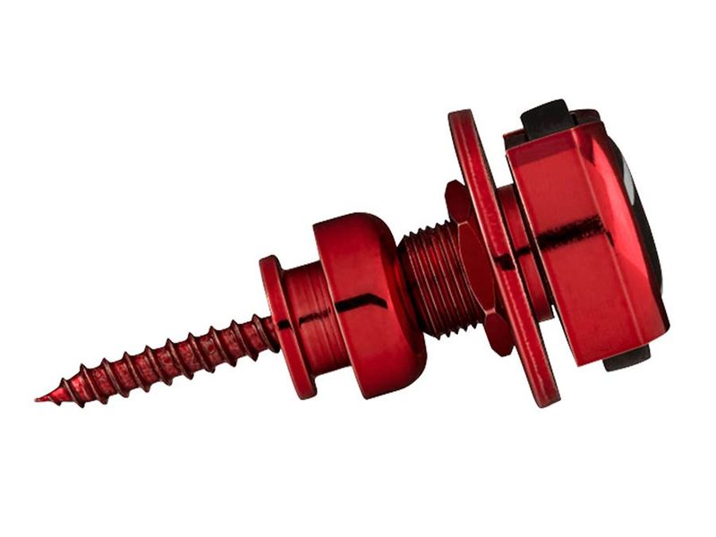 Fender Infinity Strap Locks red