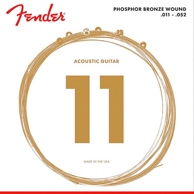 Hovedbilde Fender 60CL Phosphor Bronze -  custom light, ...
