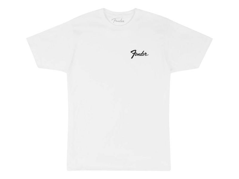 Fender transition logo t-shirt, white, S