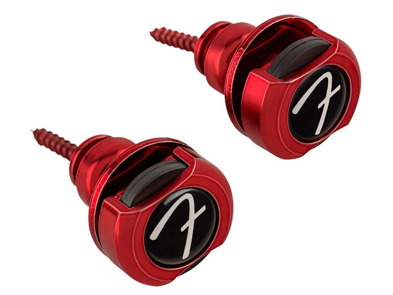 Fender Infinity Strap Locks red