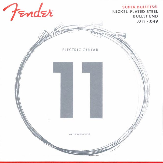 Hovedbilde Fender 3250M Super Bullets -  medium, 011-049