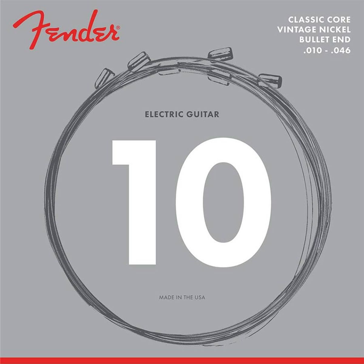 Fender 3155R Classic Core -  regular, bullet ends, 010-046