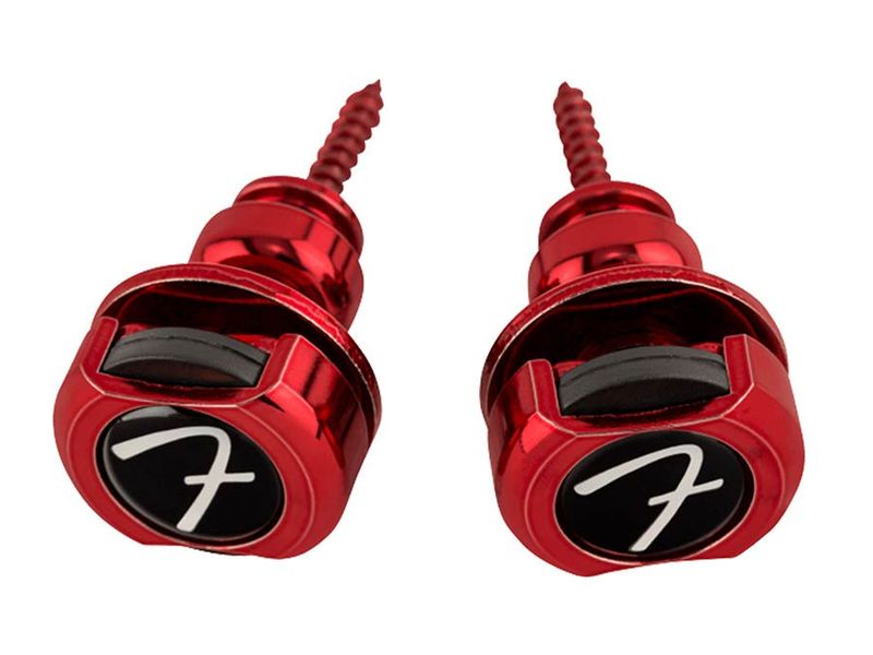 Fender Infinity Strap Locks red