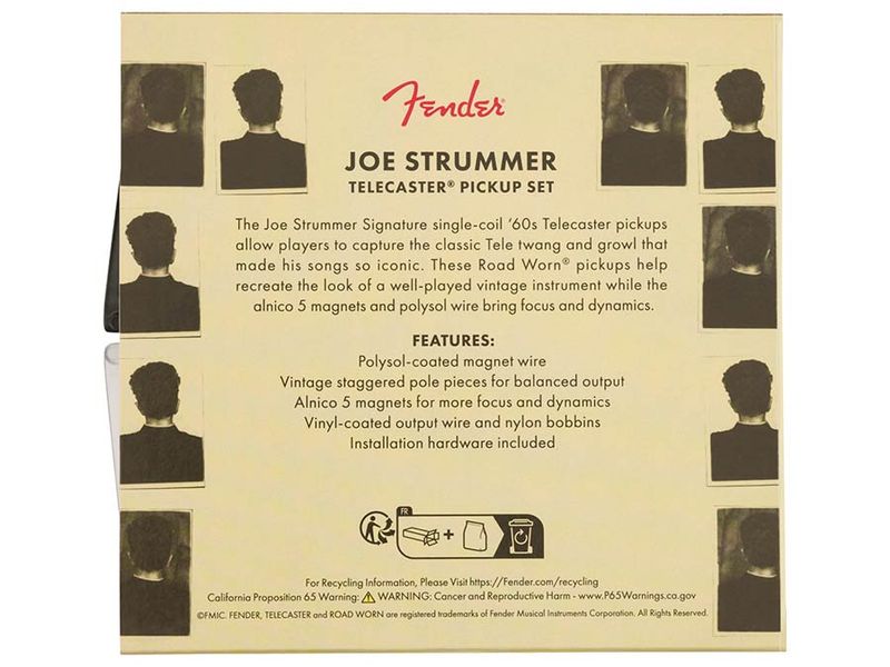 Fender Joe Strummer Signature Telecaster pickup set