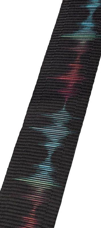 Fender  Retro ribbed poly guitar strap, sound wave design