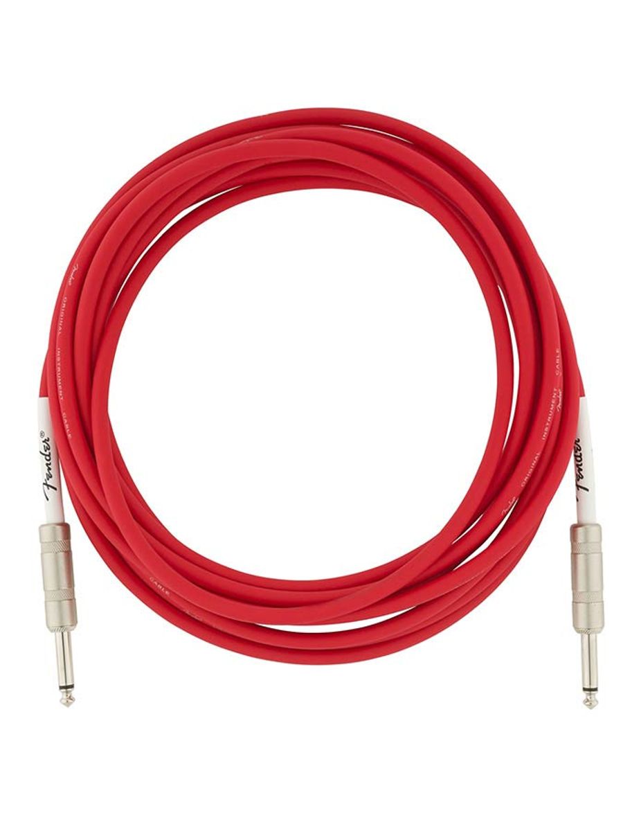 Fender Original Series Inst.cable, 18.6ft, fiesta red