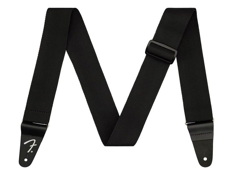 Fender Polypro guitar strap, black