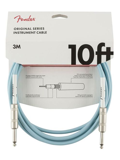 Hovedbilde Fender Original Series Inst.cable, 10ft, daphne ...