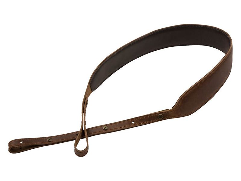 Fender  Paramount banjo leather strap, brown