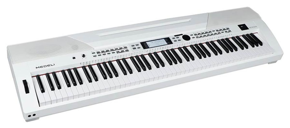 Medeli SP4200 Digital Piano - White Satin