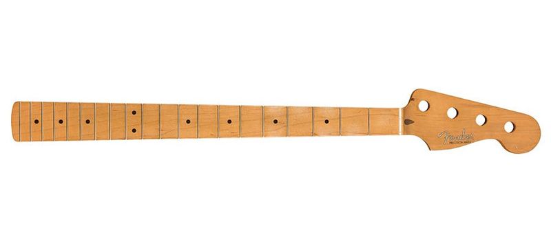 Fender GRP Road Worn neck 50's Precision Bass - maple fretboa