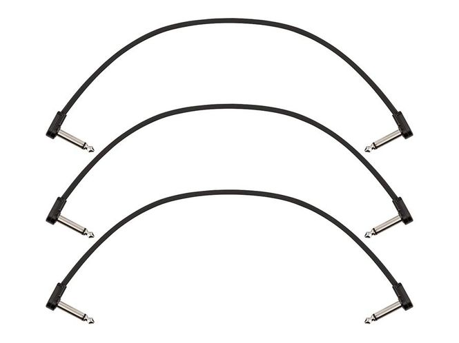 Hovedbilde Fender Blockchain 12" patch cable, 3-pack, angle/angle