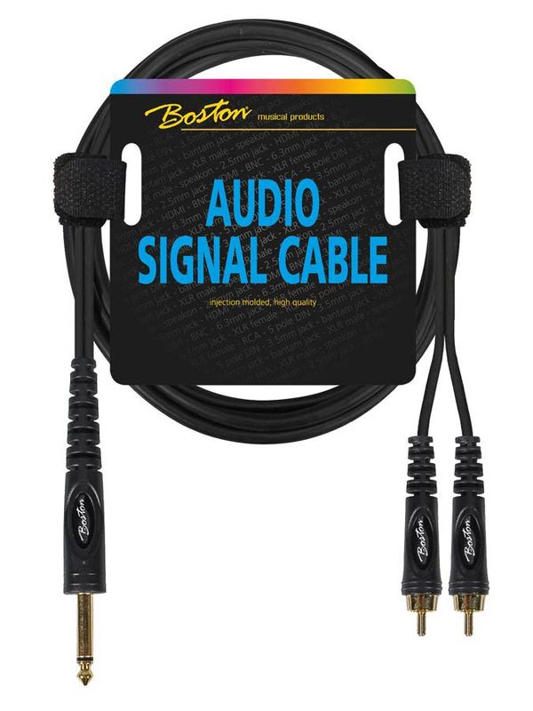 Boston AC-Series Tele - Dual RCA 1.5 m