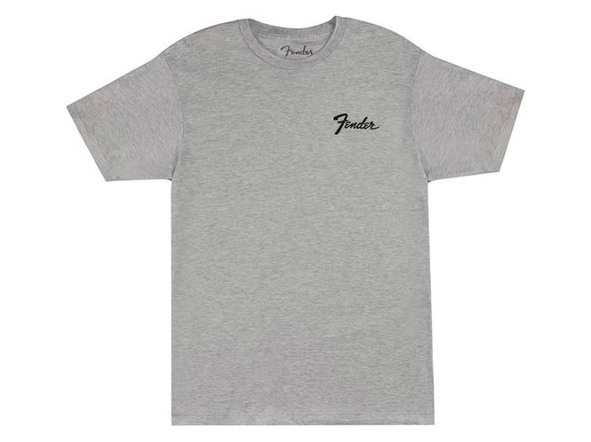 Hovedbilde Fender  T-Shirts transition logo, athletic grey, S