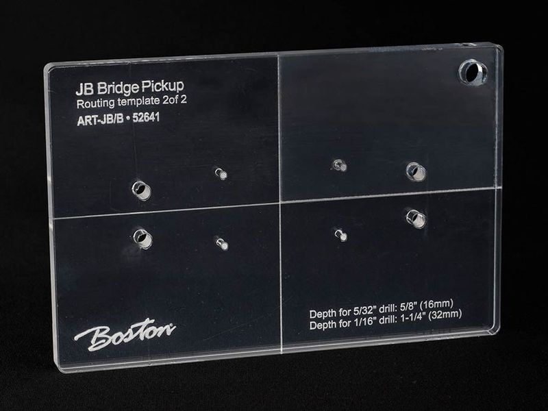 Boston ART-JB/B pickup routing template JB bridge
