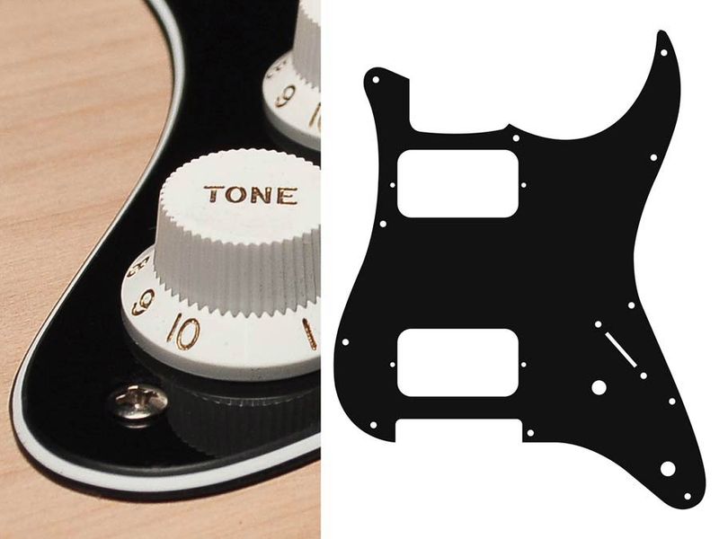 Boston ST-332 Pickguard Strat - Black