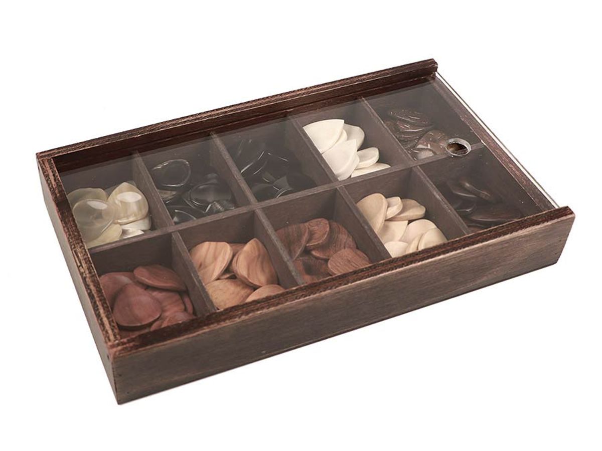 Boston Madagascar ErgoGrip Pick Assorment Box (100 pcs)