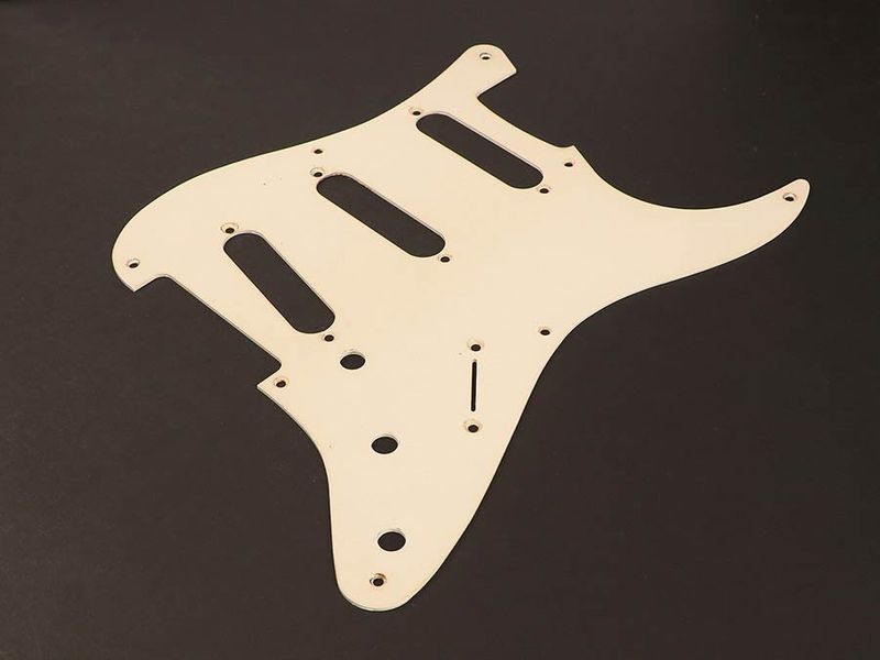 Boston MRC-ST75W1 Master Relic Series Pickguard - Strat (SSS) - White Relic