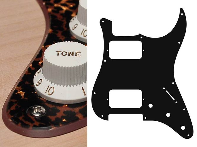 Hovedbilde Boston ST-233 Pickguard Strat - Tiger Brown Pearl