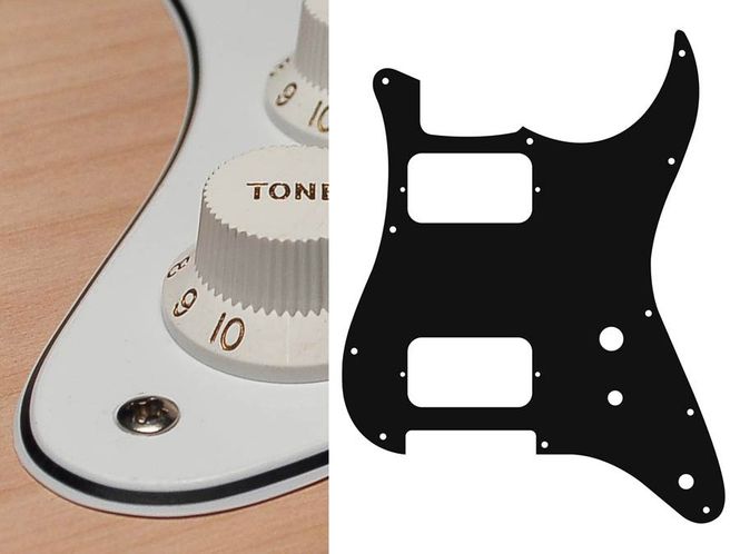 Hovedbilde Boston ST-331 Pickguard Strat - White