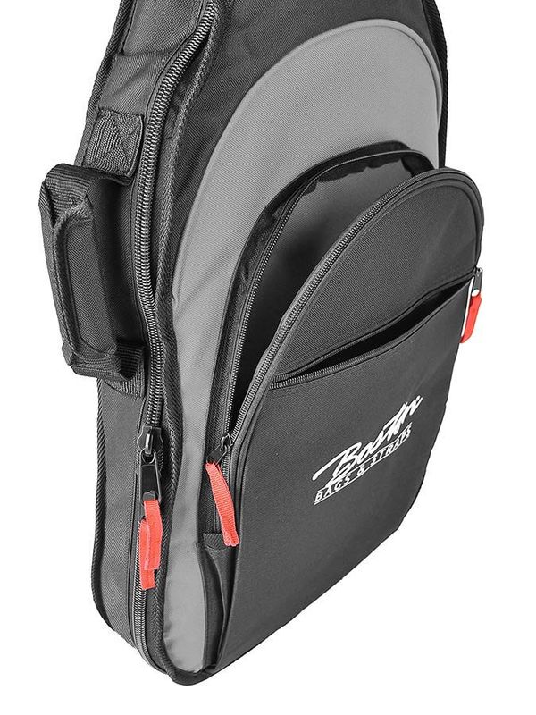 Boston Super Packer Gigbag 15 mm Bass Guitar Black/Grey