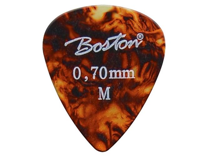 Hovedbilde Boston Celluloid Standard Teardrop Picks Tortoise ...