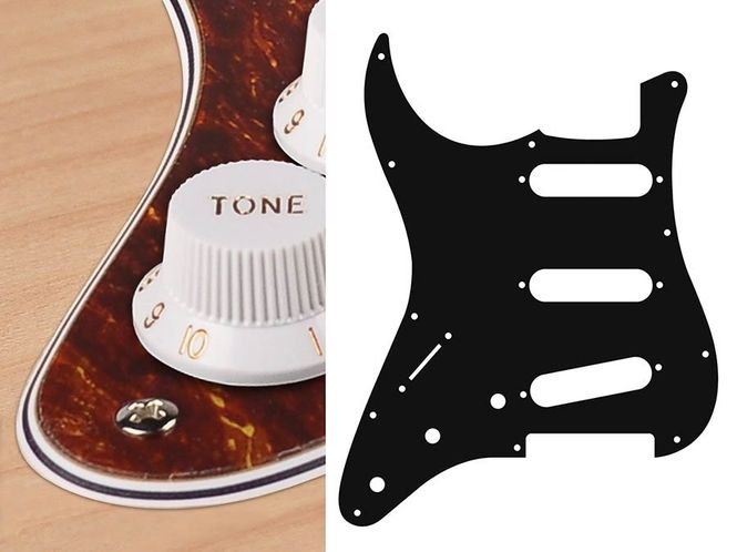 Hovedbilde Boston SL-413 Pickguard Strat - Tortoise ...