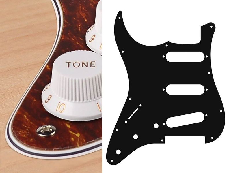 Boston SL-413 Pickguard Strat - Tortoise (Lefthand)