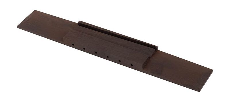 Boston bridge for classic guitar, ebony