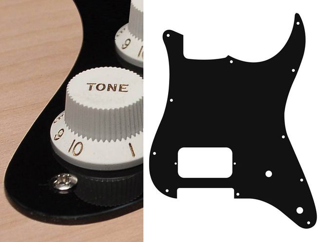 Hovedbilde Boston ST-144 Pickguard Strat - Black