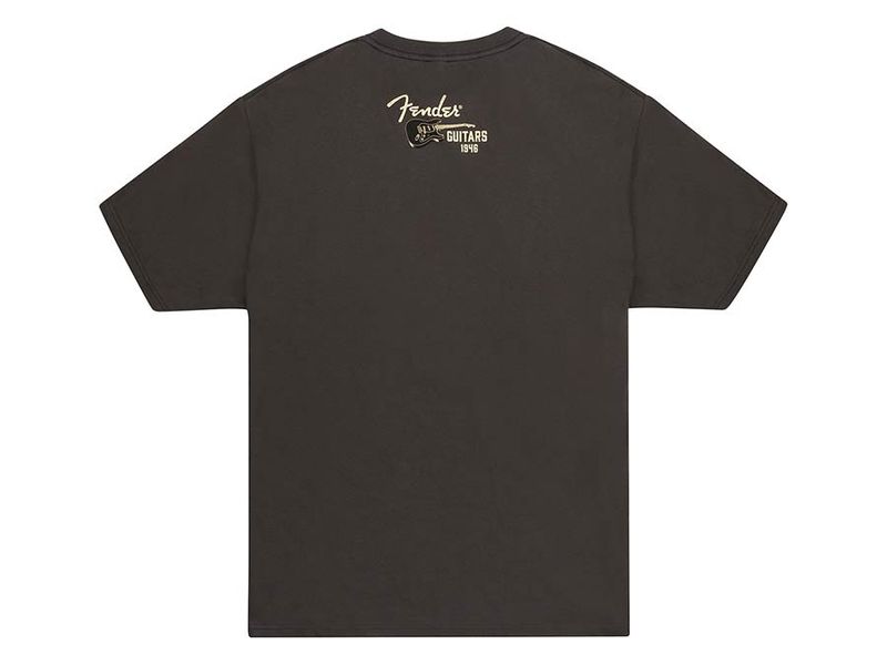 Fender  Wings To Fly T-Shirt, vintage black, M