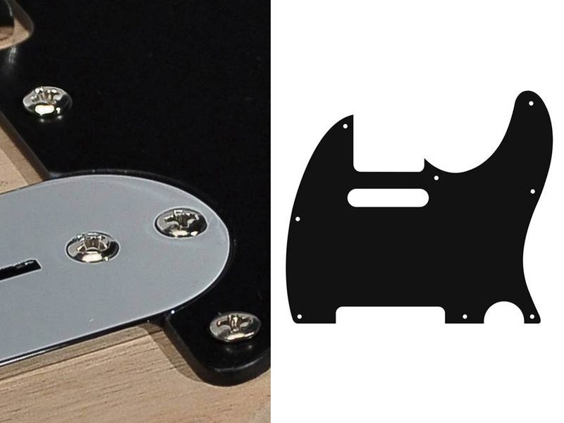 Boston TE-110 Pickguard Tele - Black Mat