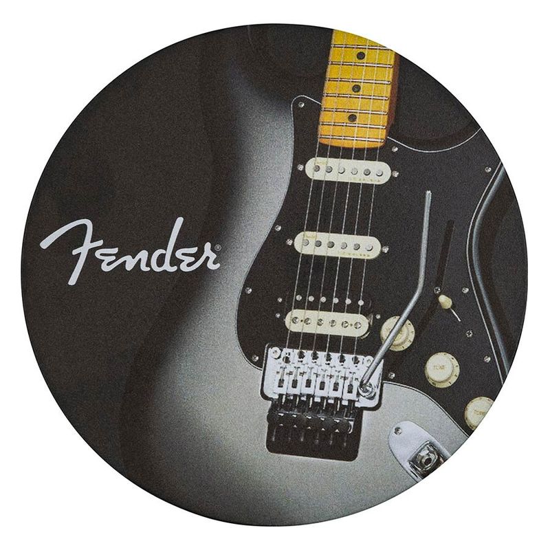 Fender  guitar coasters, multi-colour leather, 4 pcs.