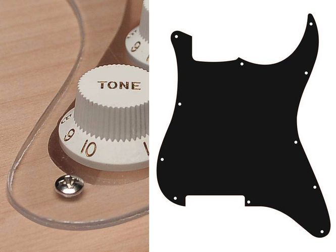 Hovedbilde Boston ST-100 Pickguard Strat - Transparent