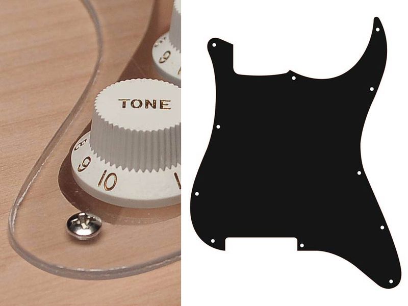 Boston ST-100 Pickguard Strat - Transparent