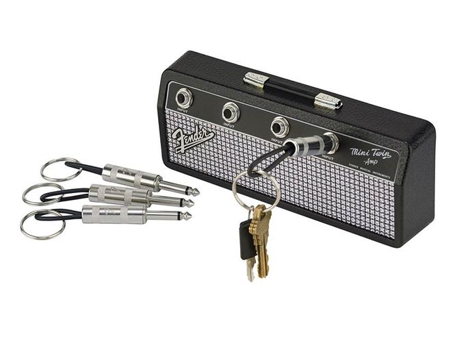 Hovedbilde Fender  jack rack, including 4 Fender guitar plug keychains
