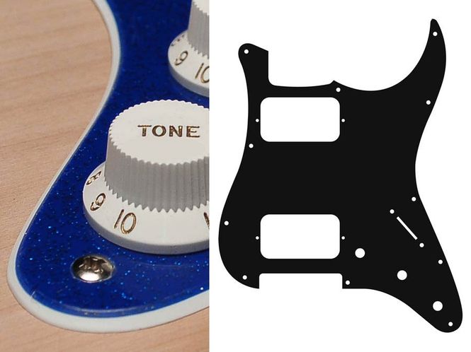 Hovedbilde Boston ST-233 Pickguard Strat - Sparkling Blue
