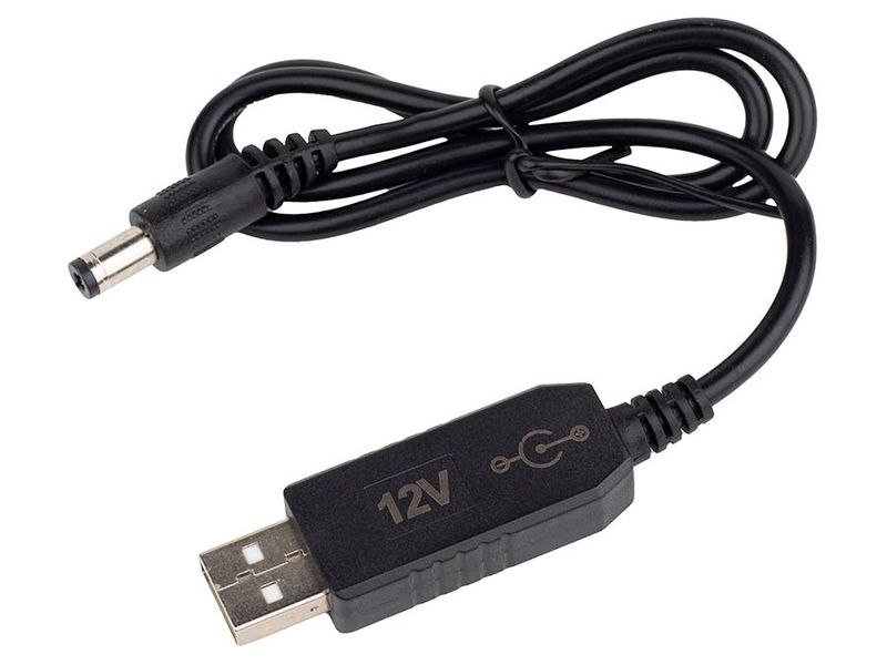 Boston Power converter USB 5V to 12V (center positive)