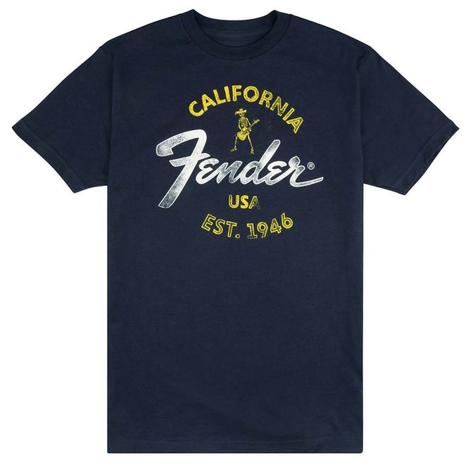 Hovedbilde Fender  T-Shirts Baja Blue, blue, XXL