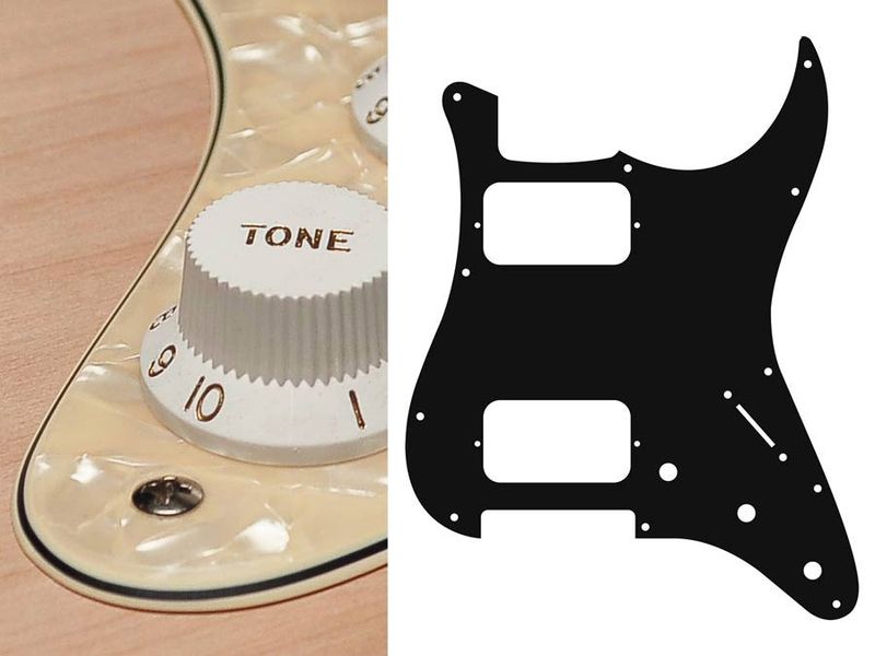 Boston ST-333 Pickguard Strat - Pearl Cream