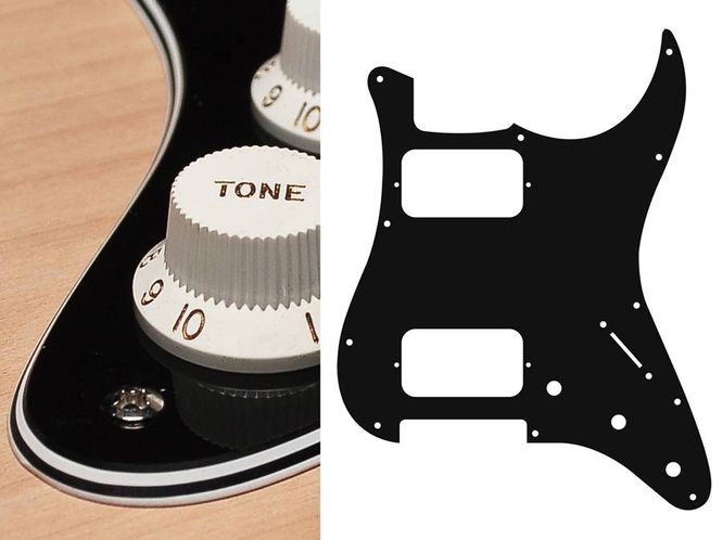 Hovedbilde Boston ST-433 Pickguard Strat - Black