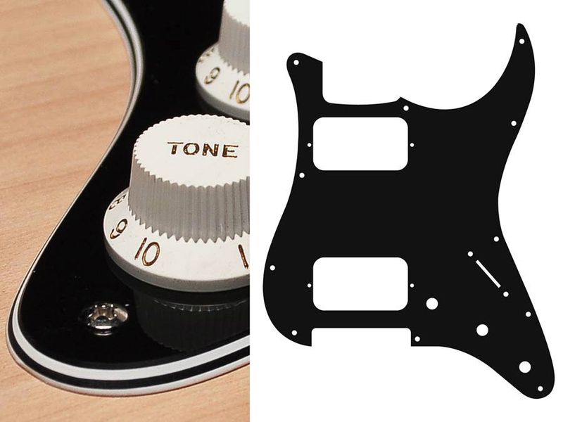 Boston ST-433 Pickguard Strat - Black
