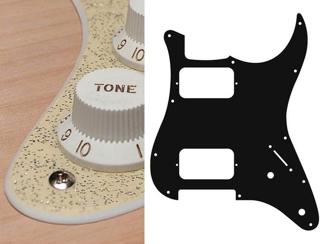 Hovedbilde Boston ST-232 Pickguard Strat - Sparkling Gold